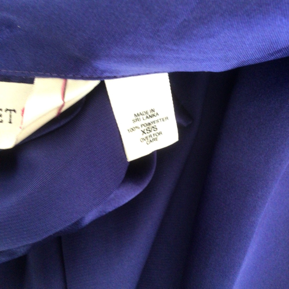 VINTAGE VICTORIAS SECRET 90’s VINTAGE BLUE SATIN LONG ROBE SMALL - Picture 5 of 9